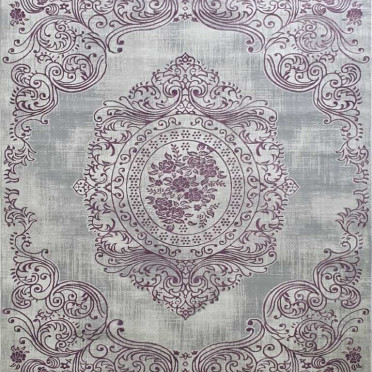 Турецкий ковер Amatis Lux 36560A STAN GREY / LILA