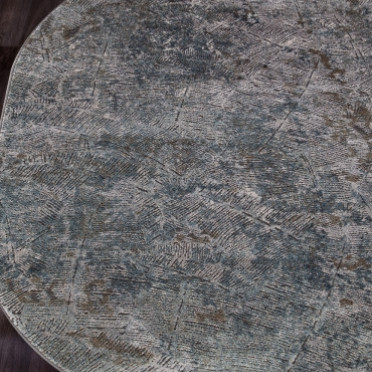 Ковер российский D771 GRAY овальный - коллекция SERENITY