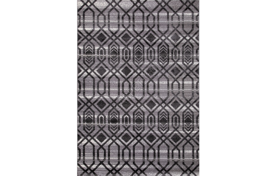 Ковер QP009 - D.GRAY / D.GRAY - Прямоугольник - коллекция ECLIPSE