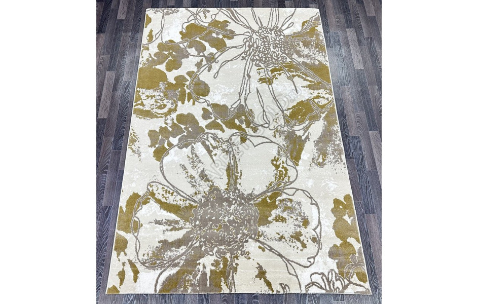 D094A_YELLOW / LIGHT BEIGE Madison с цветами