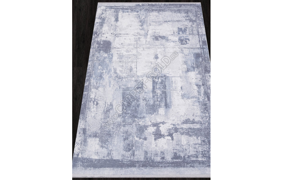 Ковер AB074A - GREY / BLUE - Прямоугольник - коллекция LOTUS