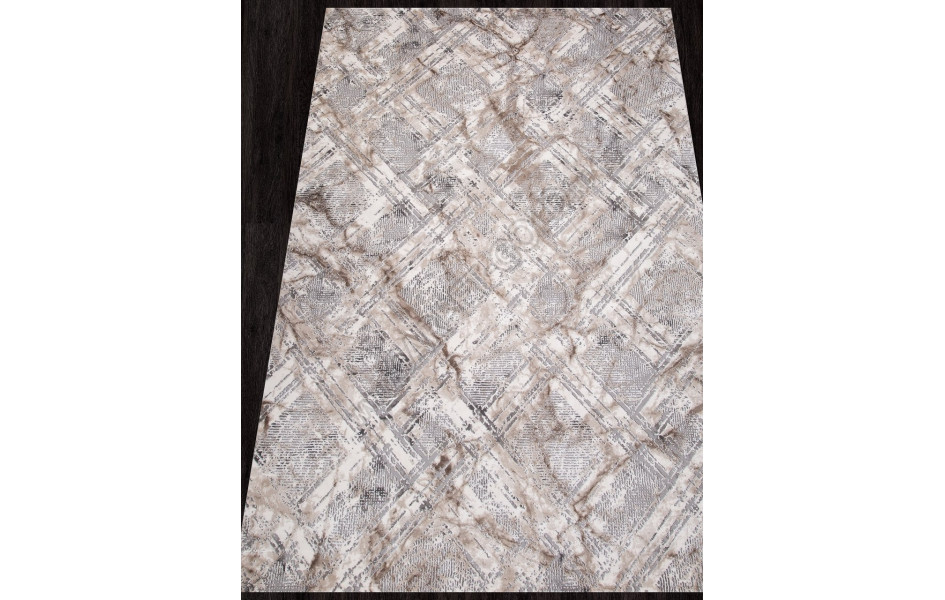 Ковер 04074C - GREY / BROWN - Прямоугольник - коллекция ARMINA