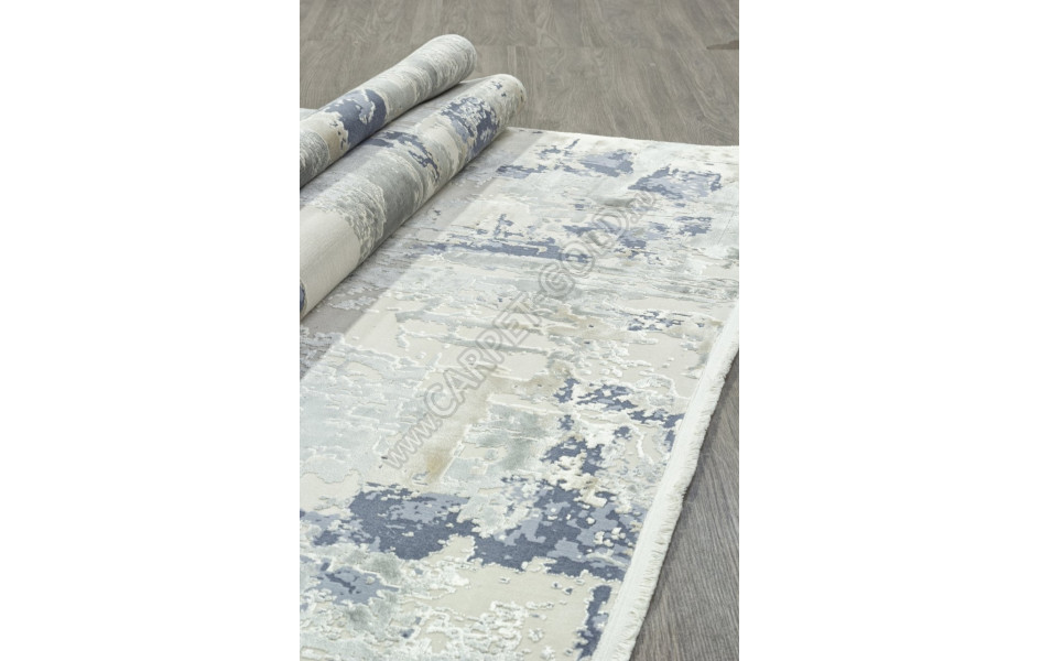 Ковер A123AY - BLUE / GREY - Прямоугольник - коллекция EMPEROS