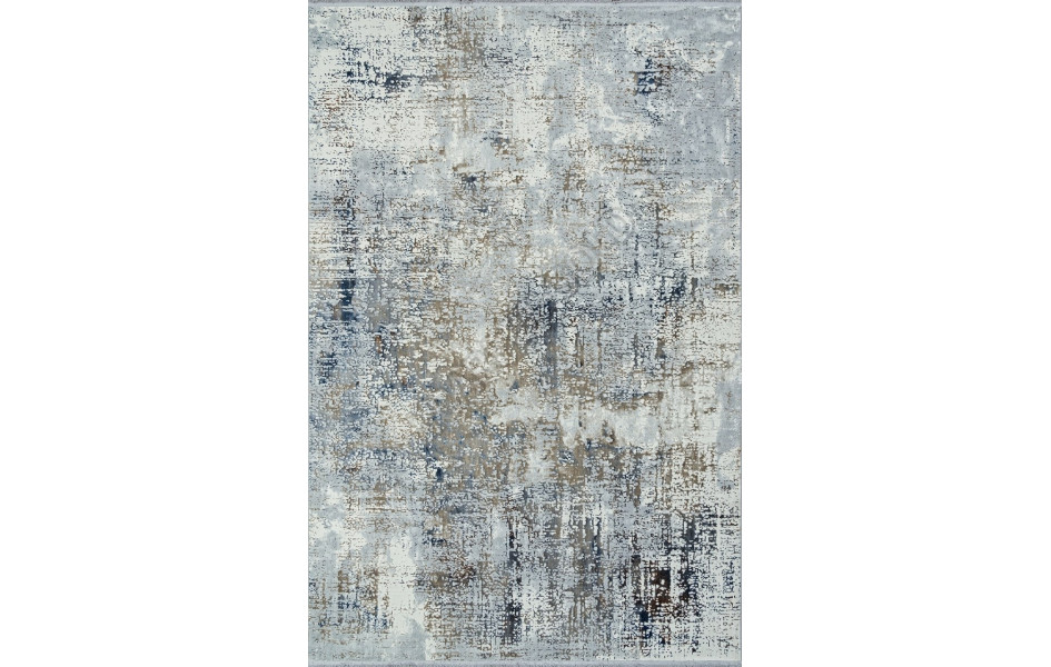 Ковер 00225H - GREY FDY / GREY HB - Прямоугольник - коллекция ASADU