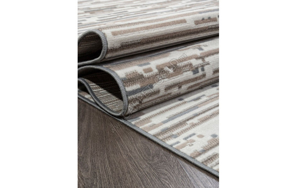 Ковер F352 - CREAM-BLUE - Прямоугольник - коллекция SIERRA