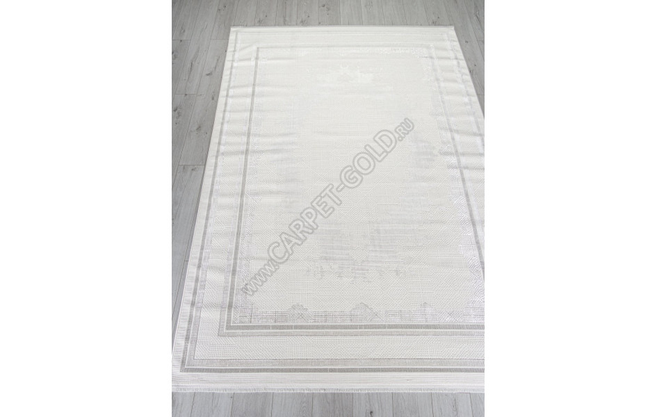 Ковер 32300A - CREAM / WHITE - Прямоугольник - коллекция SHINE